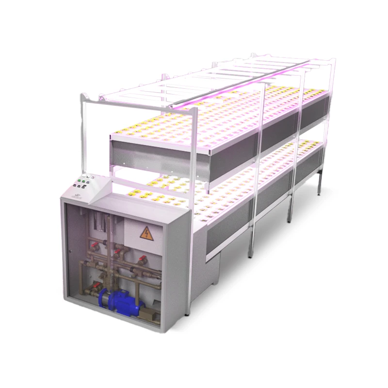 PALCOR2020 - AGRICOOLTUR - PFLANZENKERN 20+20 | AEROPONISCHES ANBAUSYSTEM