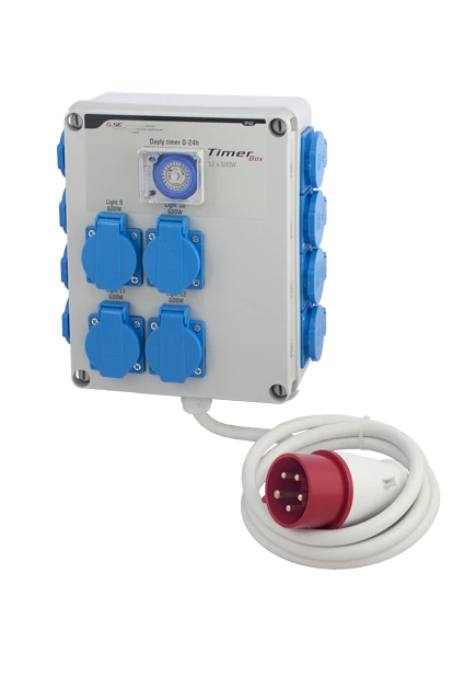 SD20416EU - TIMER BOX 12X600W GSE MIT 400V STROMVERSORGUNG (DREI PHASEN)