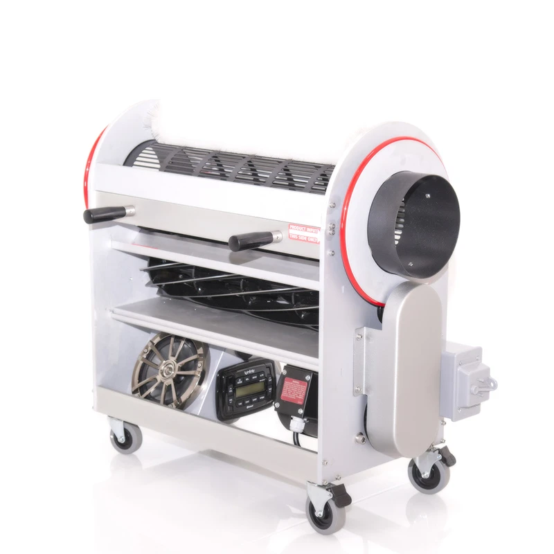 CENSBUL - CENTURION PRO - SILVER BULLET TRIMMER MIT ELEKTROPOLIERTER HYBRID-NASS- UND TROCKENTROMMEL