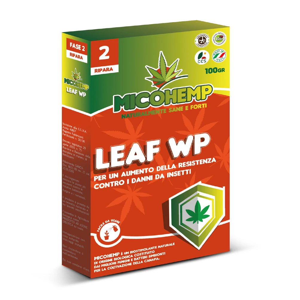 MHLI1K - MYCOHEMP LEAF WP - PHASE 2 REPAIR - 1 KG - BIOSTIMULANT MIT MYKORRHIZA ZUM SCHUTZ GEGEN INSEKTENSCHÄDEN