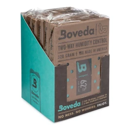 MB62320X6 - BOVEDA 62% - CONSTANT MOISTURE MAINTENANCE | BOX 6Pcs of 320gr PACKED SINGLY