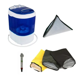 KBUBSMALL3CH - BUBBLEXTRACTOR KIT - KLEINE WASCHMASCHINE MIT 3 CHOCOLIZER BEUTEL