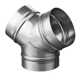 TMY315ZN - VENTS - Y-CONNECTOR FITTING FOR ZINC PLUGS | Ø 315mm