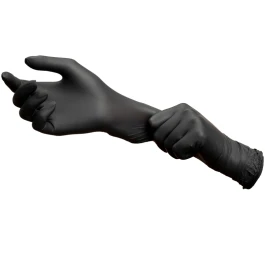 MAEX0214 - QNUBU - PROFESSIONAL NITRILE GLOVES BLACK | SMOOTH SIZE XL - 300 GLOVES