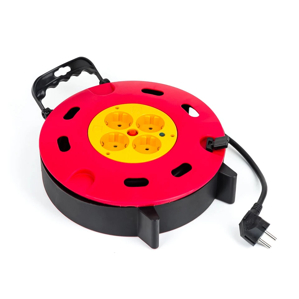 617225 - ELECTRIC EXTENSION CORD 25M ROLL-UP