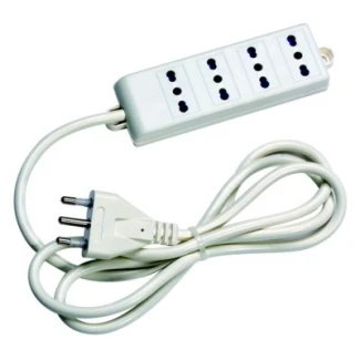 MA70450 - POWER STRIP WITH 4 X 16A ITALIAN SOCKETS AND CABLE LENGTH 1.2M