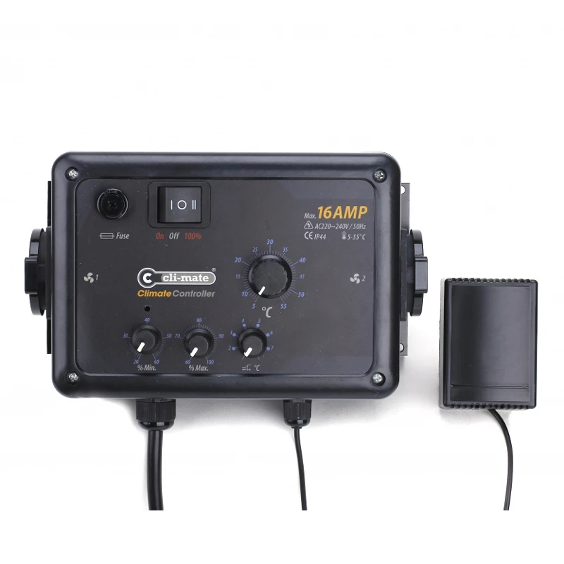 KC2010T16 - CLI-MATE CLIMATE CONTROLLER MINIMUM, MAXIMUM SPEED AND HYSTERESIS 16A