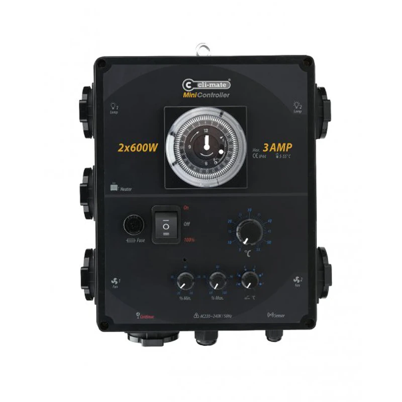MG3 - CLI-MATE MINI-CONTROLLER 2 LAMPS 600W VENTILATION AND HEATING