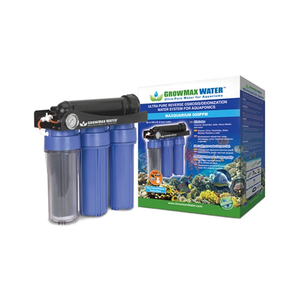 MAXQUARIUM - GROWMAX WATER - MAXQUARIUM 000PPM 500L/DAY REVERSE OSMOSIS FILTER AND DEIONISER