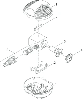 OASE - PUMP AND FILTER PONTEC PONDOMAX ECO 1500 | 1500l / h