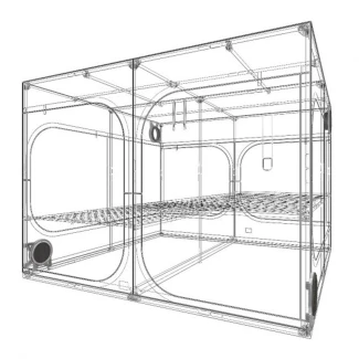 SECRET JARDIN - DARK ROOM DR300 R4.0 | 297x297x217h cm