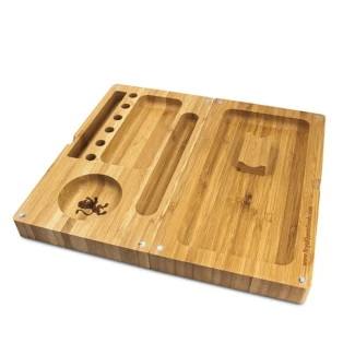 ROYAL QUEEN SEEDS - MAGNETIC BAMBOO ROLLING TRAY