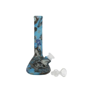 QNUBU - SILICONE BONG FLUO | 19cml