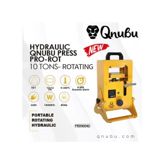 QNUBU - PRO-ROT PRESS | PLATE 12x12cm PRESS. 10TON.