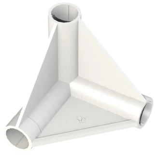 SECRET JARDIN - JOINT CORNER 3 AXES Y SHAPE | Ø 16mm