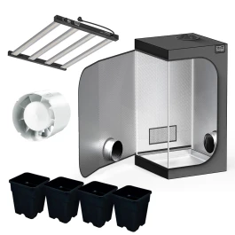 ORTOGROW80KIT - ORTOLED - KIT DE CULTIVO ORTOGROW | 80x80x160h cm - 250W