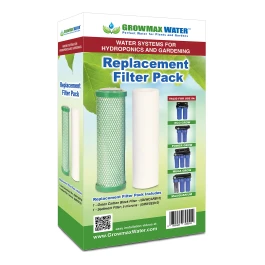 GMWPACKPRO - GROWMAX WATER - PRO GROW KIT FILTRO CARBON ACTIVO Y SEDIMENTO