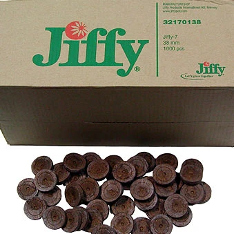 JDBOX - JIFFY BOX 1000 PIEZAS DISCOS DE TURBA