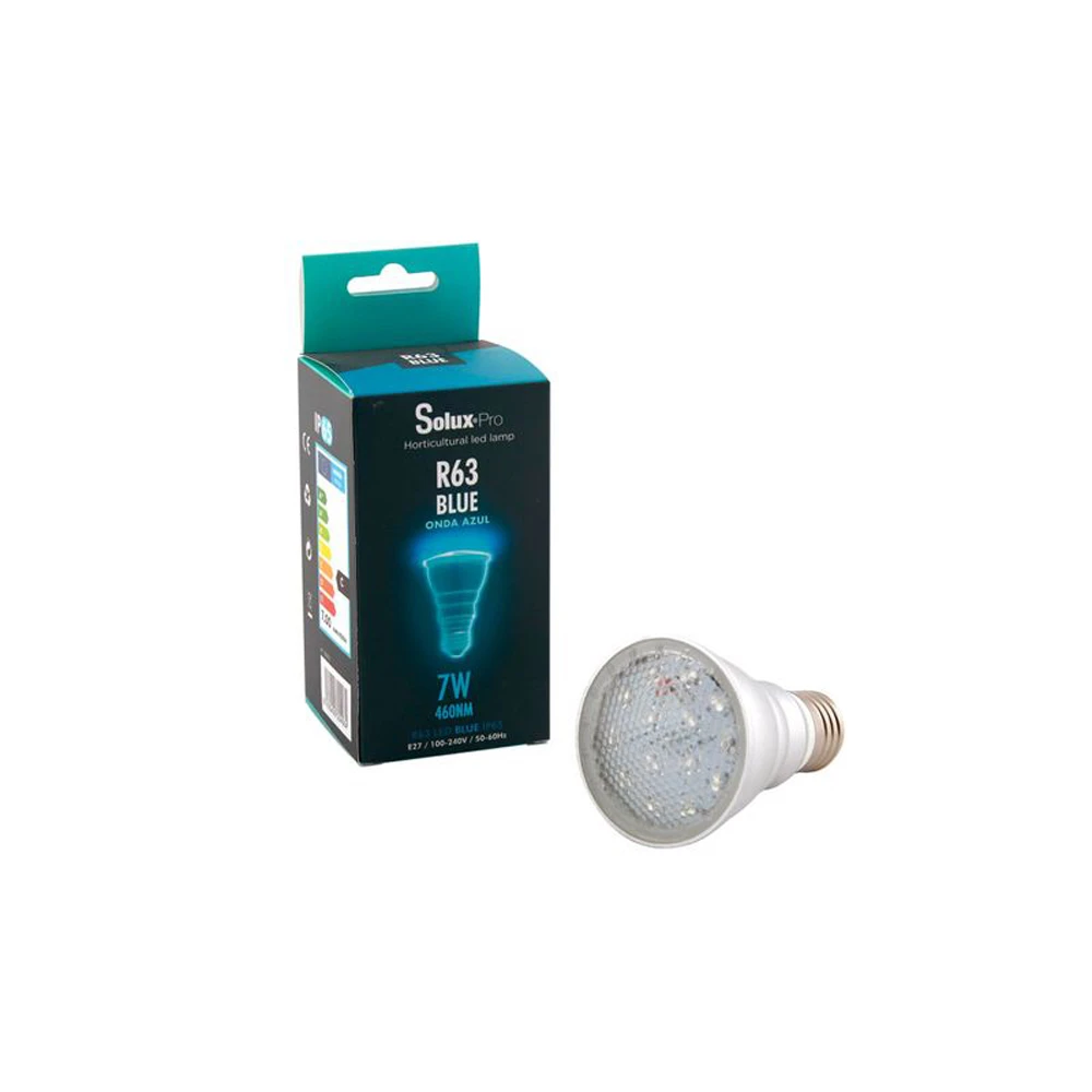 600013 - SOLUX - LAMPARA LED LUZ AZUL | 7W - 460NM