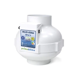 PK125-ECBLUE - PRIMA KLIMA - PK 125 EC - AZUL | Ø 125mm - 680m3/h