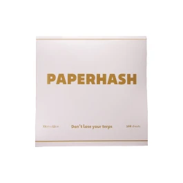 PAPERHASHSMALL - PAPERHASH - FEUILLES TRANSPARENTES ANTI-HADDING POUR EXTRAITS | PETIT 12x12cm - 100 FEUILLES