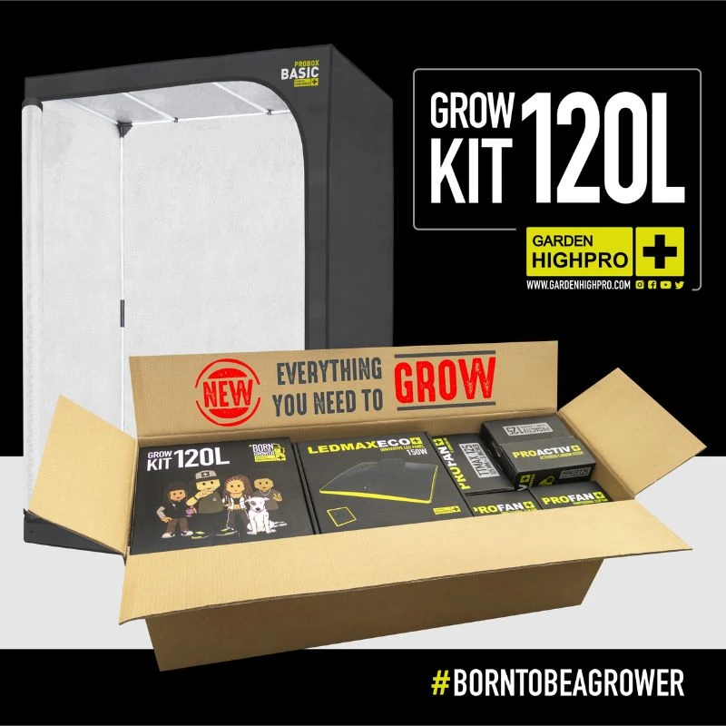 GKPRO120H-300 - GARDEN HIGHPRO - GROWKIT 120H - KIT DE CULTURE COMPLET | 300W (120x60x180cm)