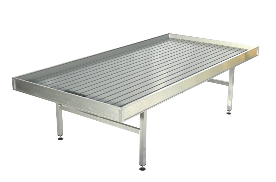 120X250TAV - STAIL&PLAST PLATEAU DRAINANT DANOIS POUR CULTURE 1.2X2.50M AVEC STRUCTURE