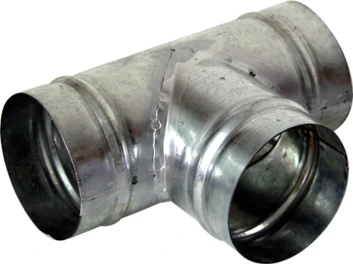 TM250ZN - ÉVENTS - TUYAU DE JONCTION POUR CONDUCTEURS D'AIR EN FER GALVANISÉ - Ø 250mm