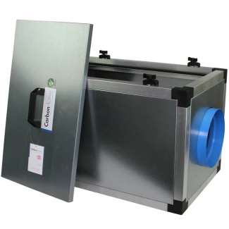 ART1222 - UNITÉ D'ASPIRATION ET DE FILTRATION CARBONACTIVE EC IN- LINE 800MC/H