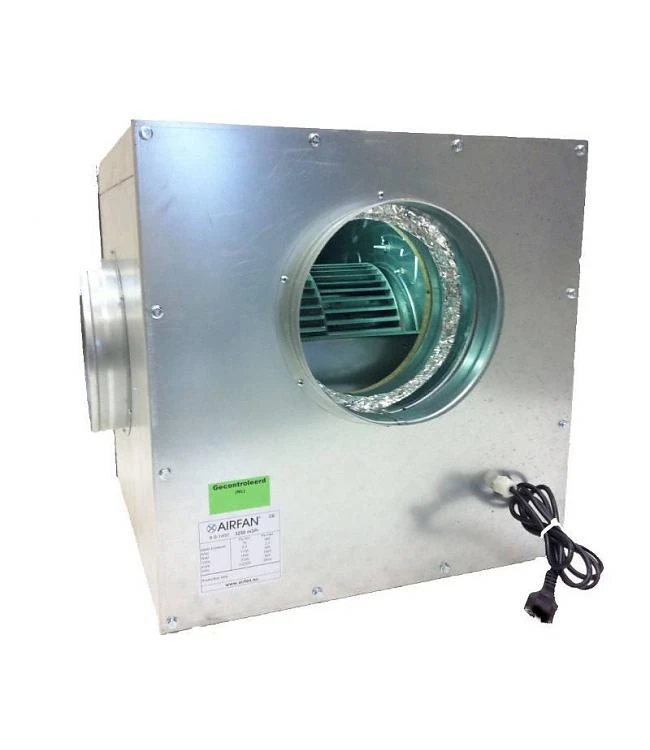 12-9-900 - CASED 5000MC AIR CLIMATE AIRFAN® ISO-BOX STELL ASPIRATEUR 2x250 EXTRACTION 1x315