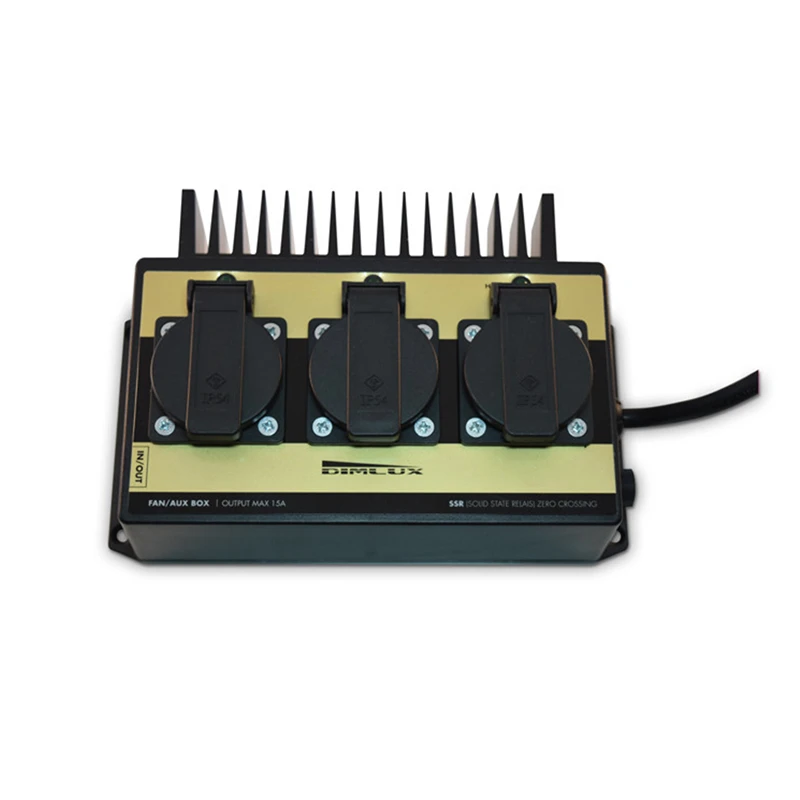 2587EU - DIMLUX - SMART BOX EU POUR MAXI CONTROLLER DIMLUX- 2 IN ONE FAN/AUX BOX ET FAN/PUMP BOX