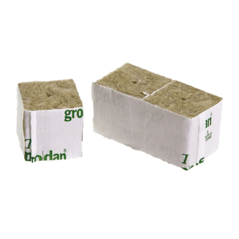 GR04BOX - GRODAN - MINI-BLOCKS CUBES DE LAINE DE ROCHE BOÎTE DE 2250pcs | 4x4x4h cm