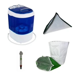 KBUBSMALL2CH - BUBBLEXTRACTOR KIT - PETITE MACHINE À LAVER AVEC 2 SACS DE CHOCOLATS