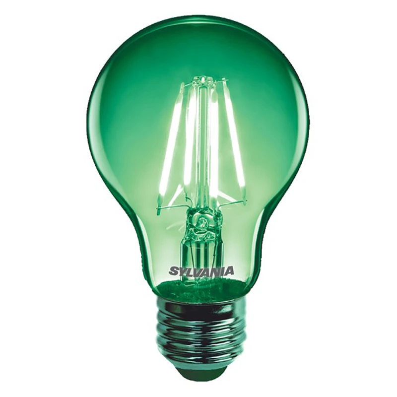 0086309 - SYLVANIA - TOLEDO RETRO CHROMA A60 GREEN E27 SL | 4W - LAMPE DE VISION NOCTURNE