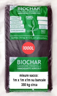 NERABIOCHAR - BIOCHAR CARBONE VEGETALE | 1000L
