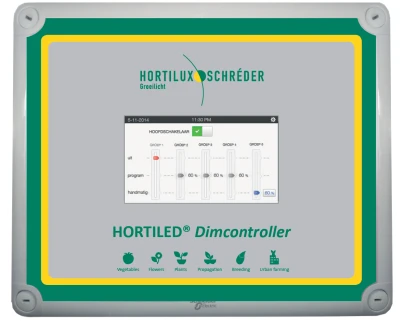 DDIM5CH - DALI DIM CONTROLLER CON TOUCH PANEL 5 CANALI PER HORTILED