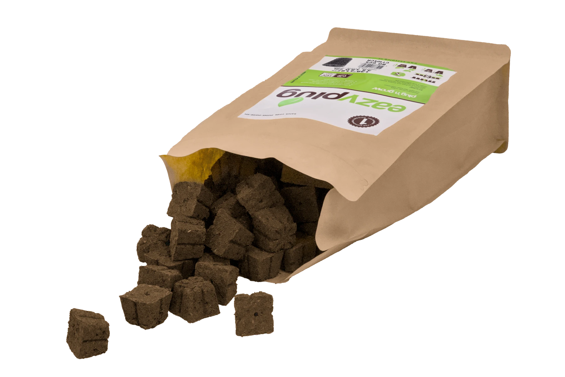 EAZY77B50 - HGA GARDEN - EAZY PLUG CT77 BAG 50 pezzi | 3,5x3,5x3h cm