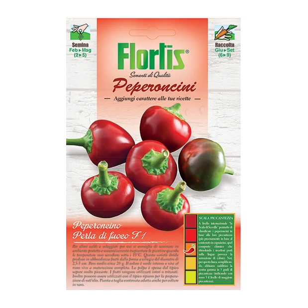 4365810 - FLORTIS | PEPERONCINO PERLA DI FUOCO