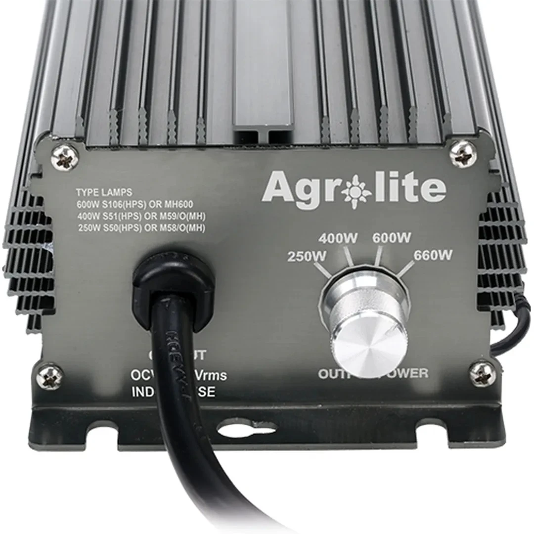 AGRB666 - AGROLITE - BALLAST ELETTRONICO DIMMERABILE QUADRIPOTENZA 250-400-600-660W DEVILIGHT