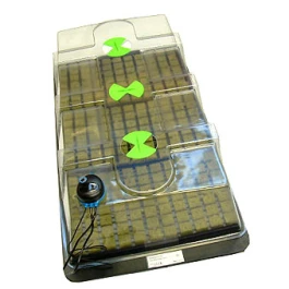 ZI400E - NUTSYSTEMS - X-STREAM LARGE HEAT SERRA RISCALDATA CON TERMOSTATO | 112.5x63.5x27h cm