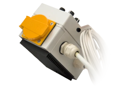 FANCONTROLLER DIGITALE 1 CANALE TEMPERATURA, SOTTOPRESSIONE ISTERESI  10A EU (1 FAN)