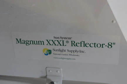 MAGNUM XXXL  RIFLETTORE RAFFREDDATO AD ARIA 101.3X75.9X25.4  FLANGIE  DA 200MM