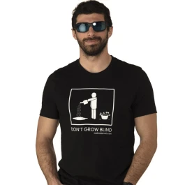 M7BLINDM2G - METHOD SEVEN - T-SHIRT "DON'T GROW BLIND 2" TAGLIA M GRAFICA FRONTE RETRO