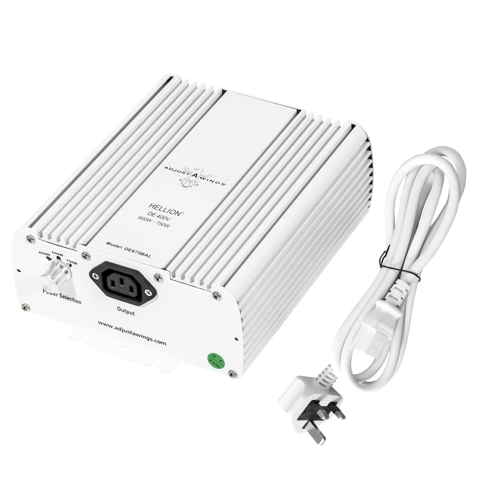 DE675BAL - HELLION DIGITAL BALLAST DIMMERABILE 400W-600W-750W 600 - 750 W UHF ADJUST A WING