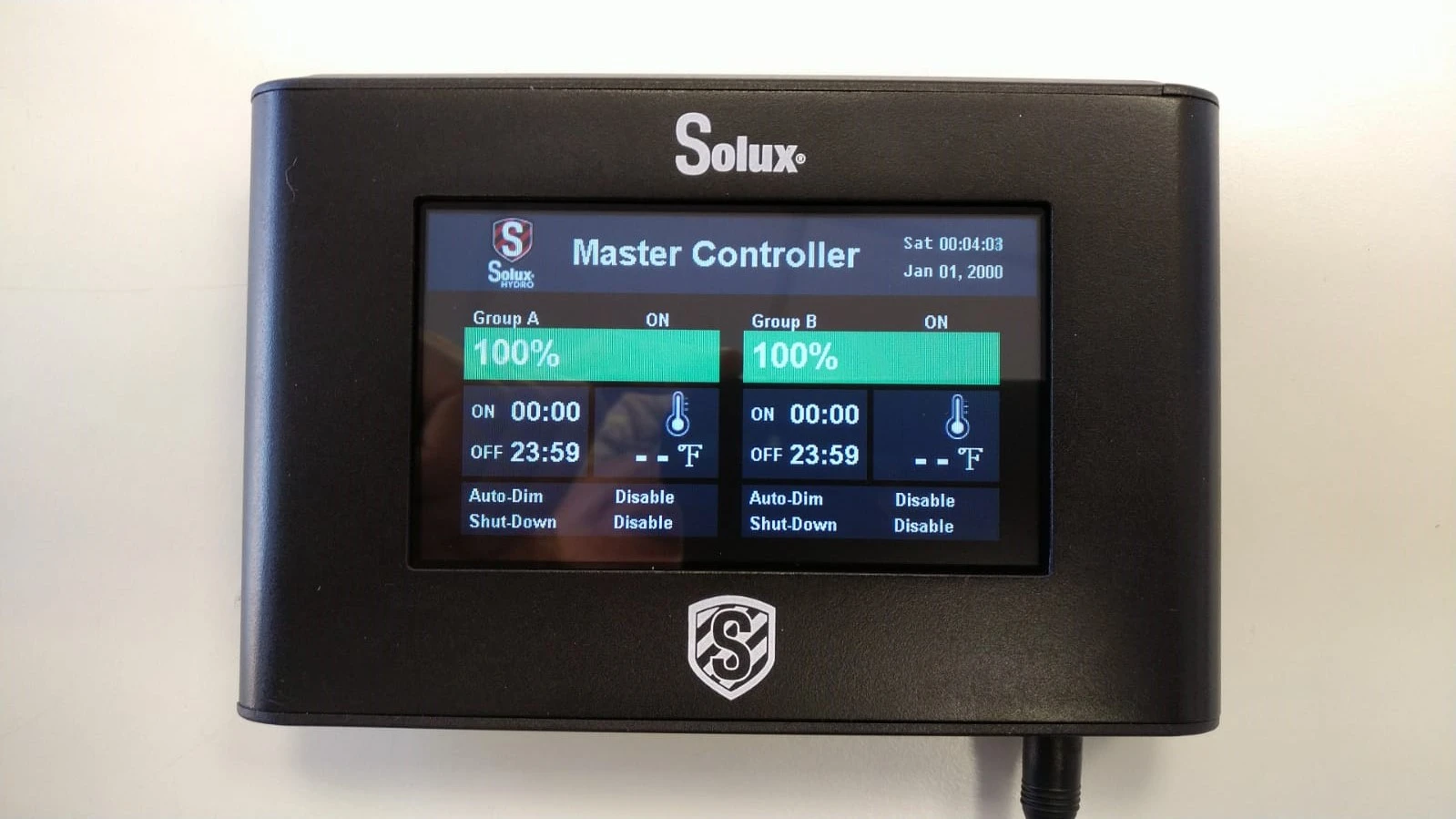 612150 - SOLUX HYDRO - MASTER CONTROLLER DIGITALE PER SISTEMI DI ILLUMINAZIONE SOLUX SOLARA