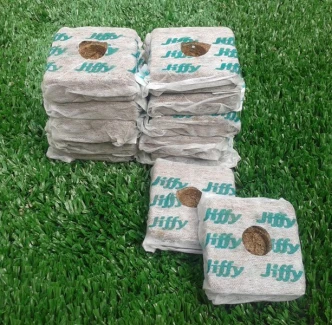 JIFFY COCO BLOCK 8X8X6,5 CON FORO PER JIFFIY  41MM