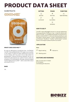 BIOBIZZ - COCO MIX TERRA | PALLET 65 SACCHI DA 50LT