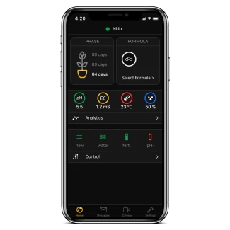NIDO PRO - NIDO ONE REGOLATORE AUTOMATICO IMPIANTI IDROPONICI CON APP Indoorline