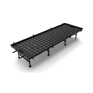 IDROLABHYDROPONICS - TAVOLO DI SUPPORTO ROLLANTE MODULARE 120 X 360 CM Indoorline