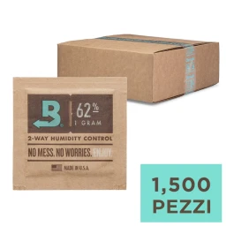 MB62-01 - BOVEDA 62% - MANTENIMENTO UMIDITA' COSTANTE | BOX 1500pz DA 1gr